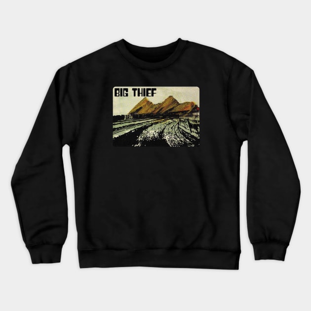 Big Thief Tour Crewneck Sweatshirt by CoconutSportsCo